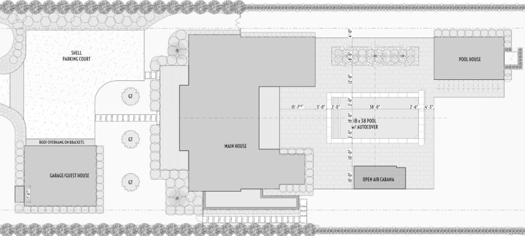 26 Somerset Lane — Site plan